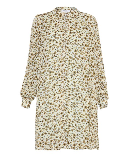 Skjorte kjole fra MSCH - Blomsterprint - Bindebånd